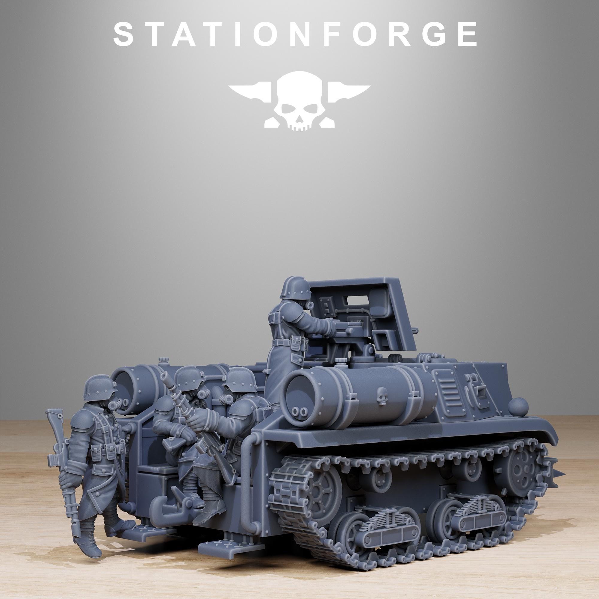 GrimGuard Tankette - in 12k -  by Station Forge
