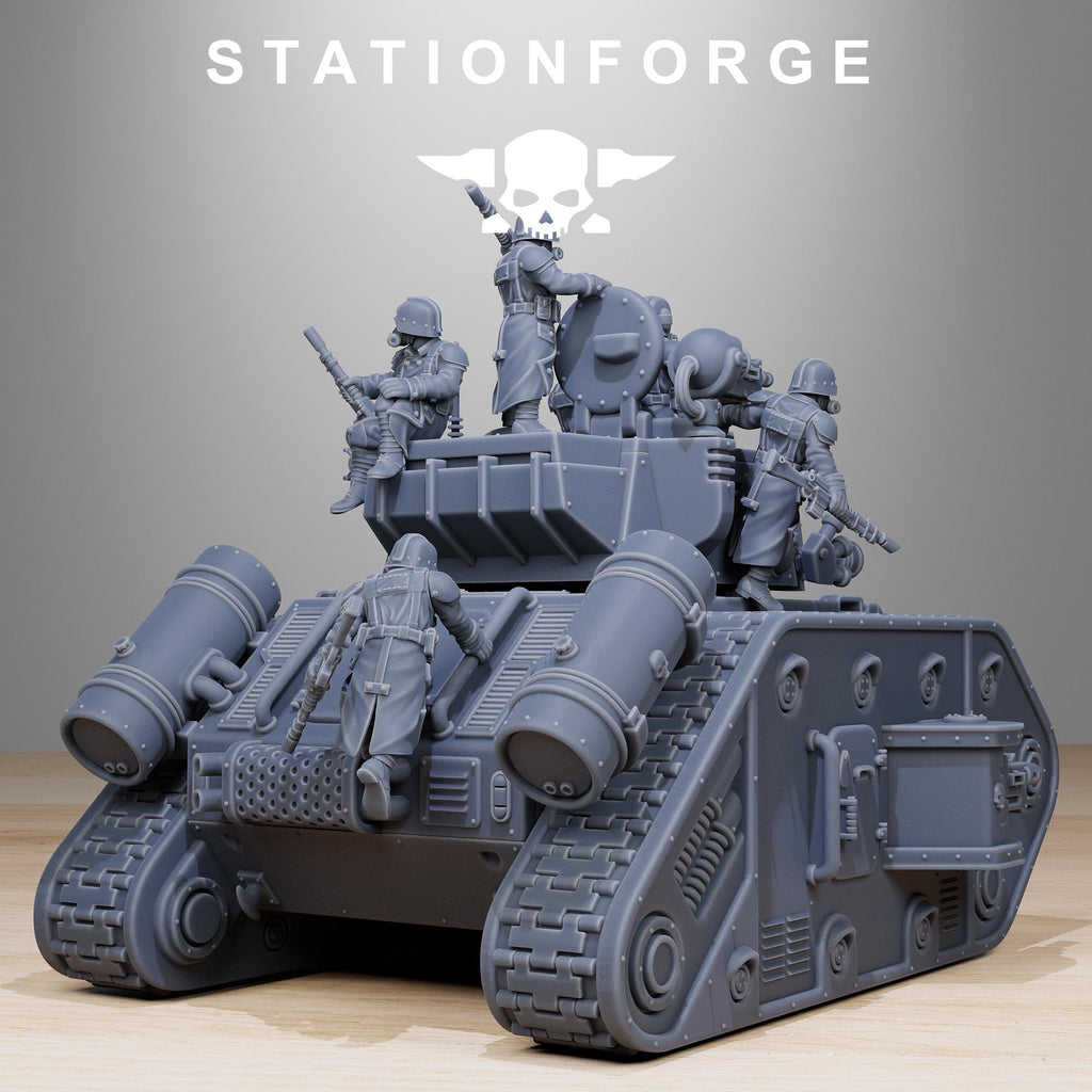 GrimGuard Battle Tank 2.0 - in 12k -  by Station Forge