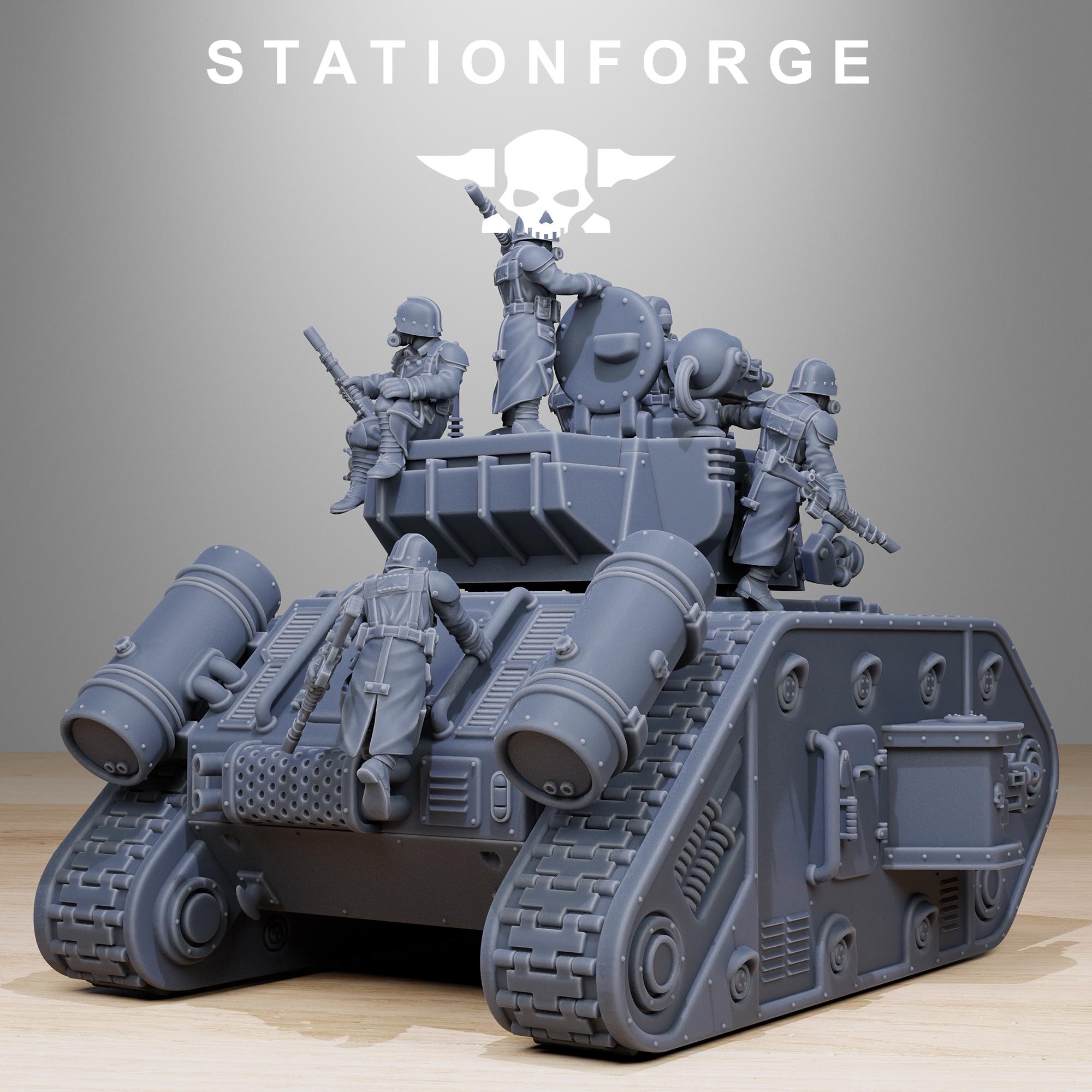 GrimGuard Battle Tank 2.0 - in 12k -  by Station Forge