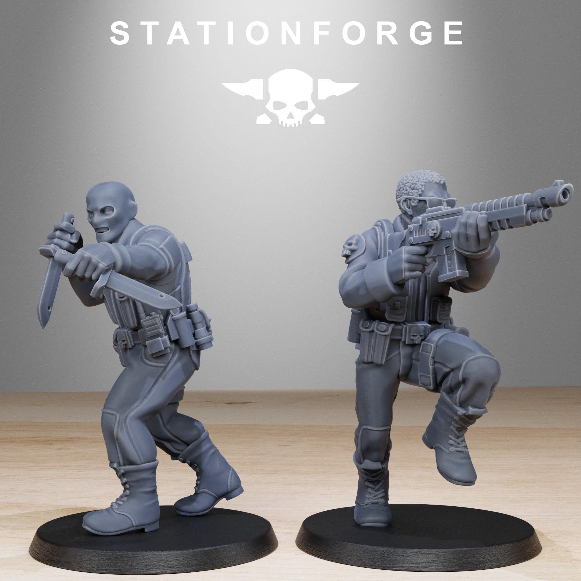 GrimGuard Counter Terrorists  - in 12k - by Station Forge