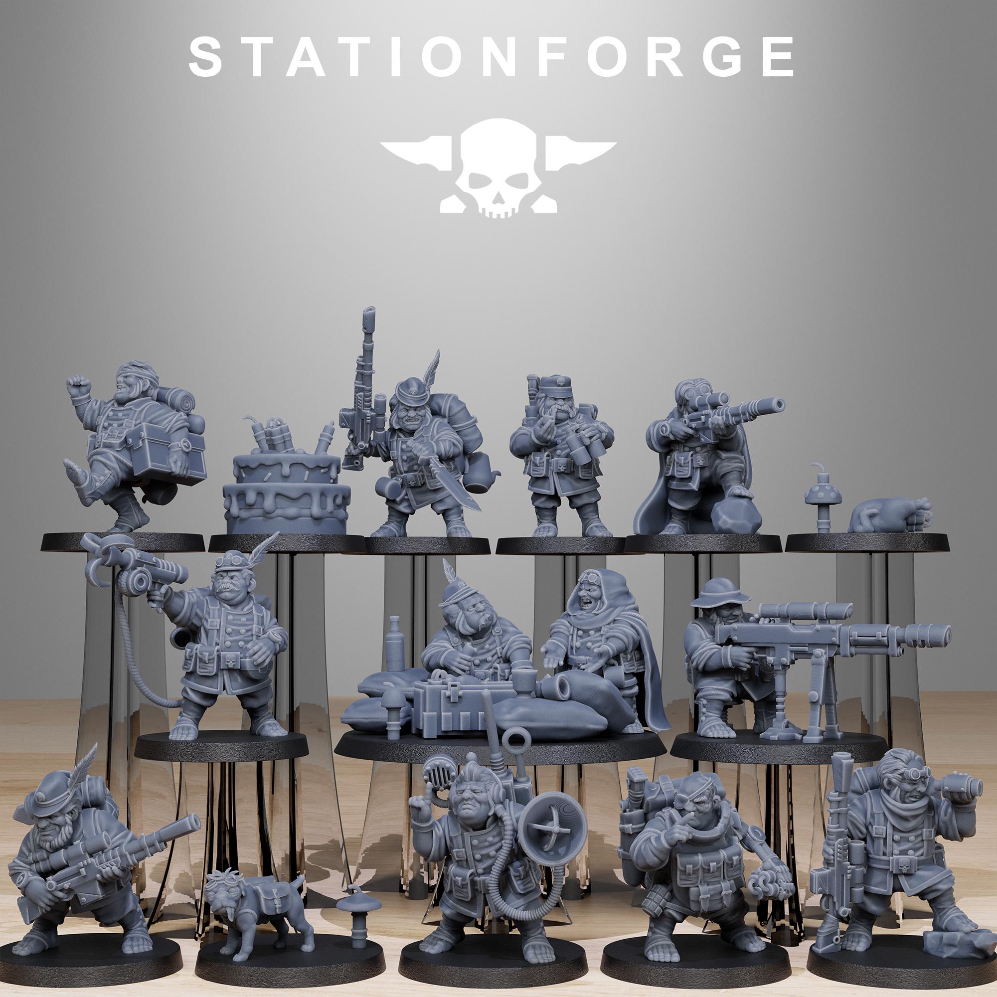 GrimGuard Skulldart Trappers 13 Models - in 12k - by Station Forge