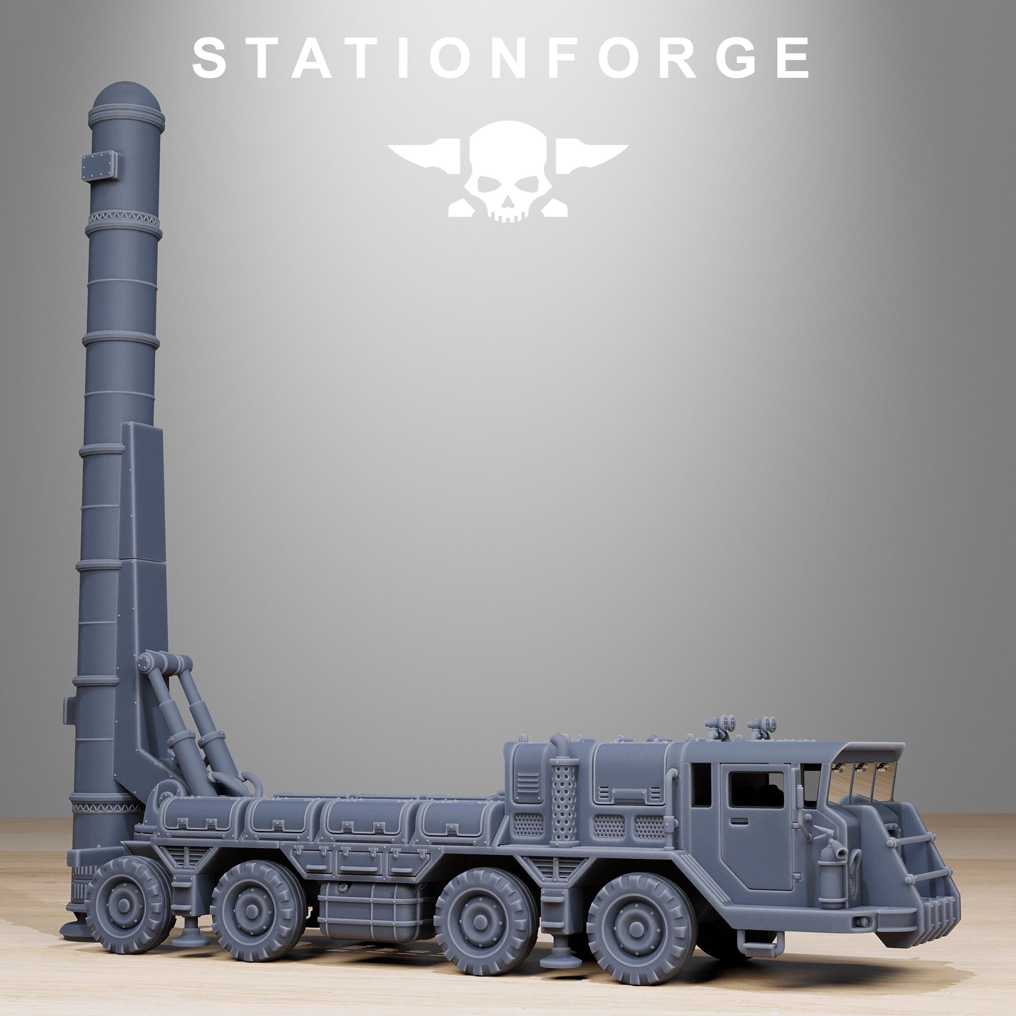 GrimGuard Artillery Vehicle - in 12k -  by Station Forge