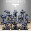 GrimGuard Armored Squad - in 12k - by Station Forge