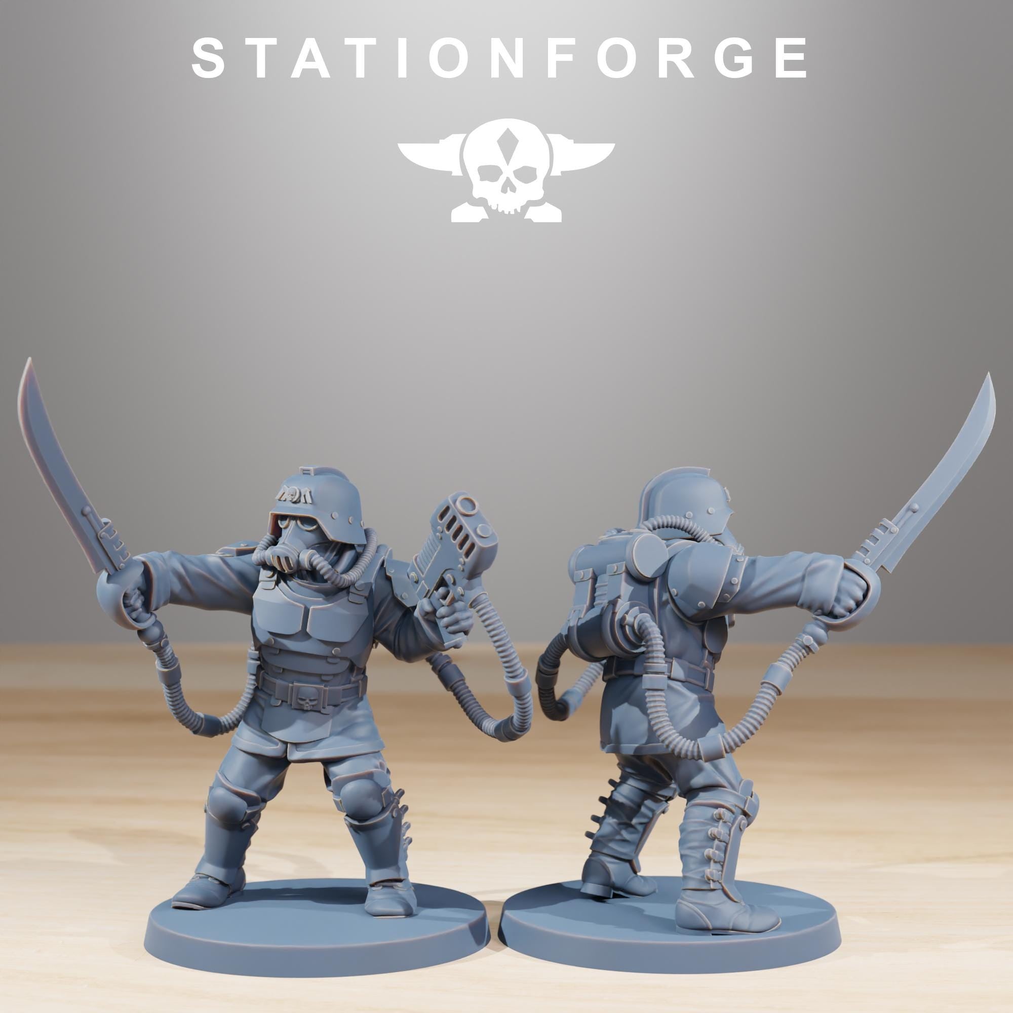 Grimguard Commandos - in 12k - Station Forge
