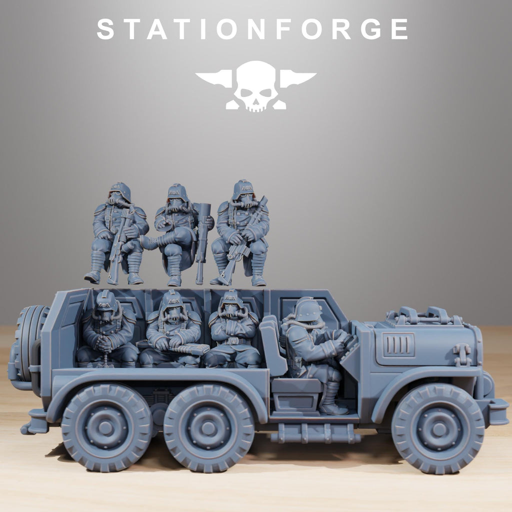GrimGuard Armored Vehicle - in 12k -  by Station Forge