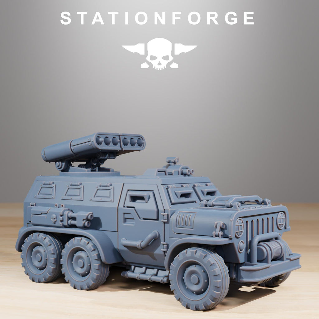 GrimGuard Armored Vehicle - in 12k -  by Station Forge