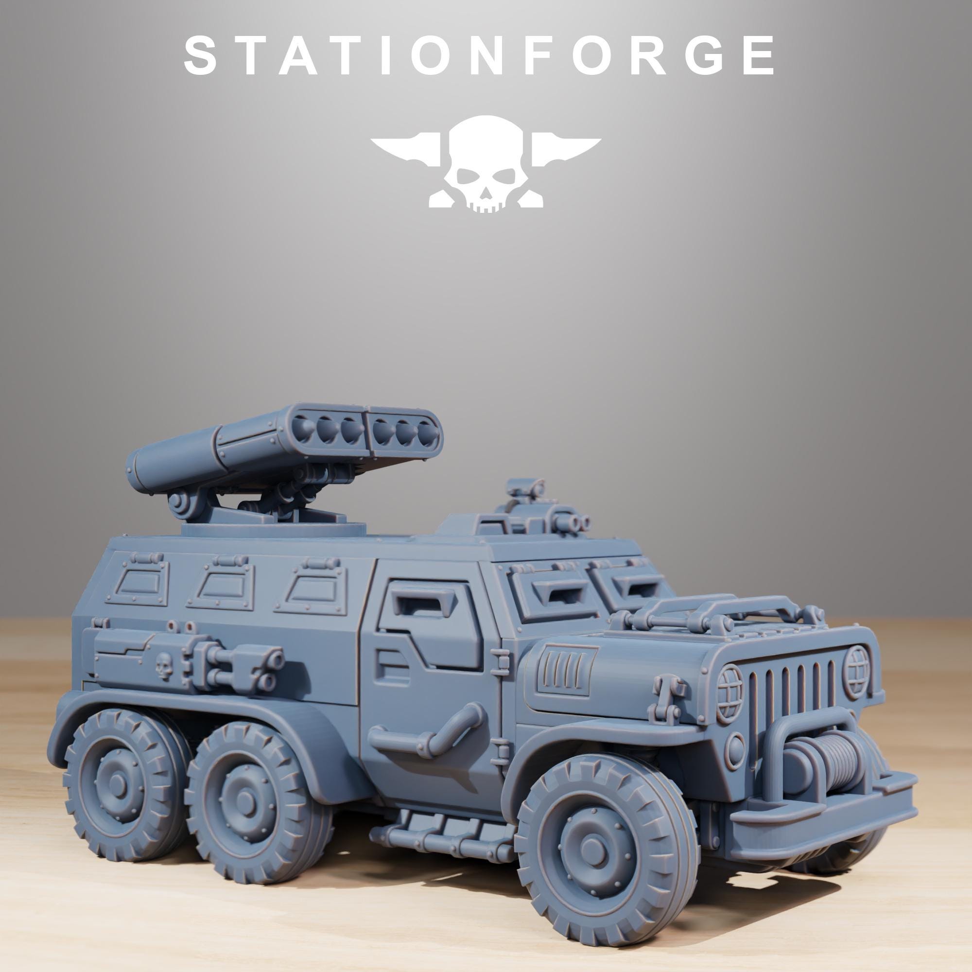 GrimGuard Armored Vehicle - in 12k -  by Station Forge