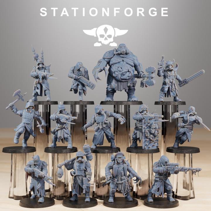 Corrupted Guard - 12k Resolution - by Station forge