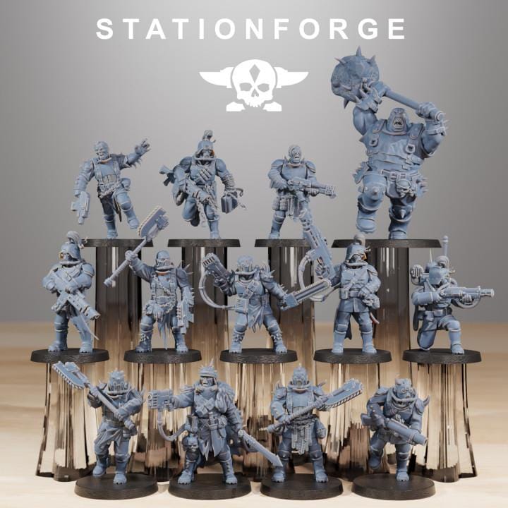 Corrupted Guard- The Forsaken - 12k resolution - by Station Forge