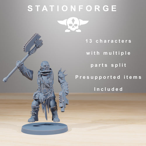 Corrupted Guard- The Forsaken - 12k resolution - by Station Forge