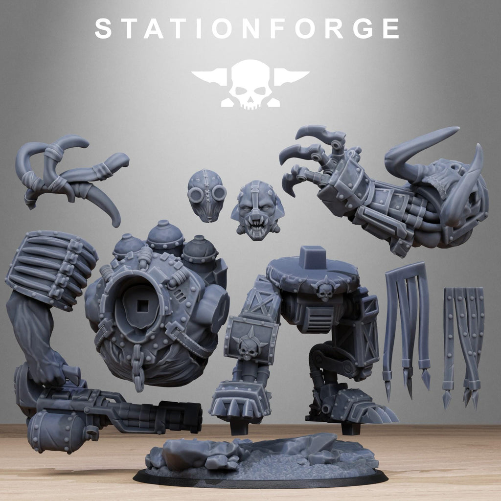 Corrupted Guard Tormentius - 80mm Base - 12k Resolution Station Forge