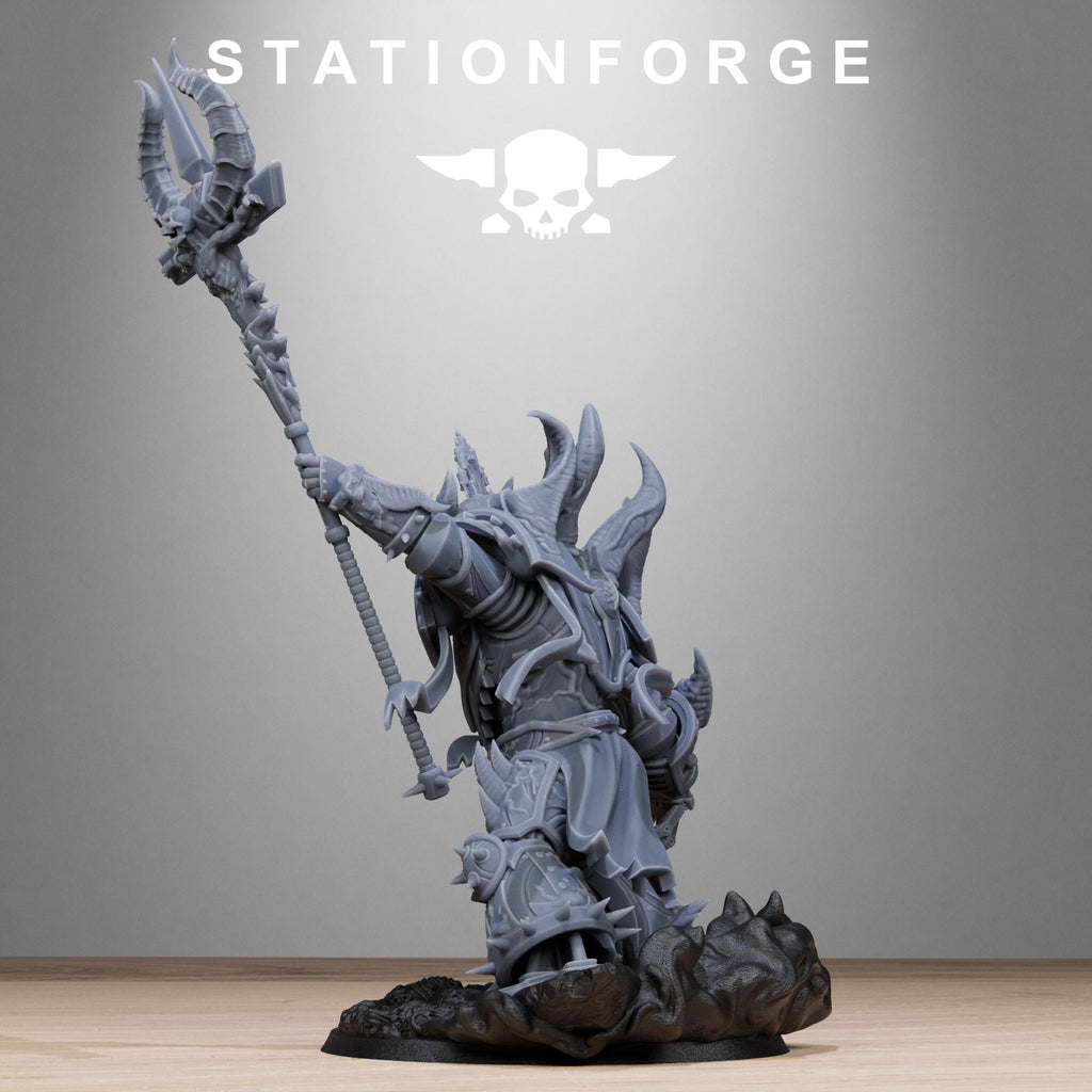 Corrupted Guard King Brute - 60mm Base - 12k Resolution - by Station Forge