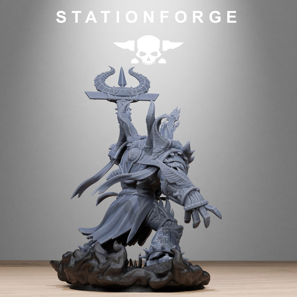 Corrupted Guard King Brute - 60mm Base - 12k Resolution - by Station Forge