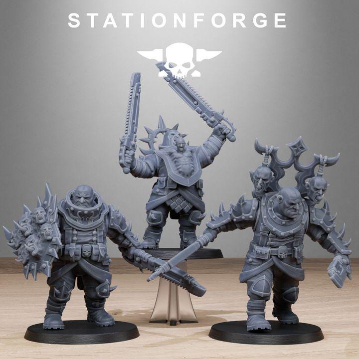 Corrupted Guard Giantes - 12k Resolution - Station Forge