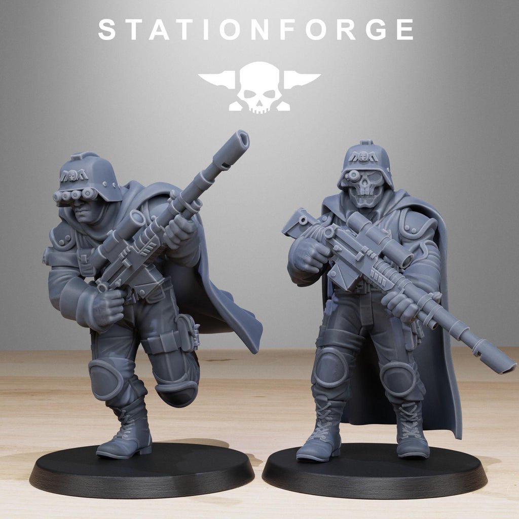 GrimGuard Snipers 10 Models - in 12k - Station Forge