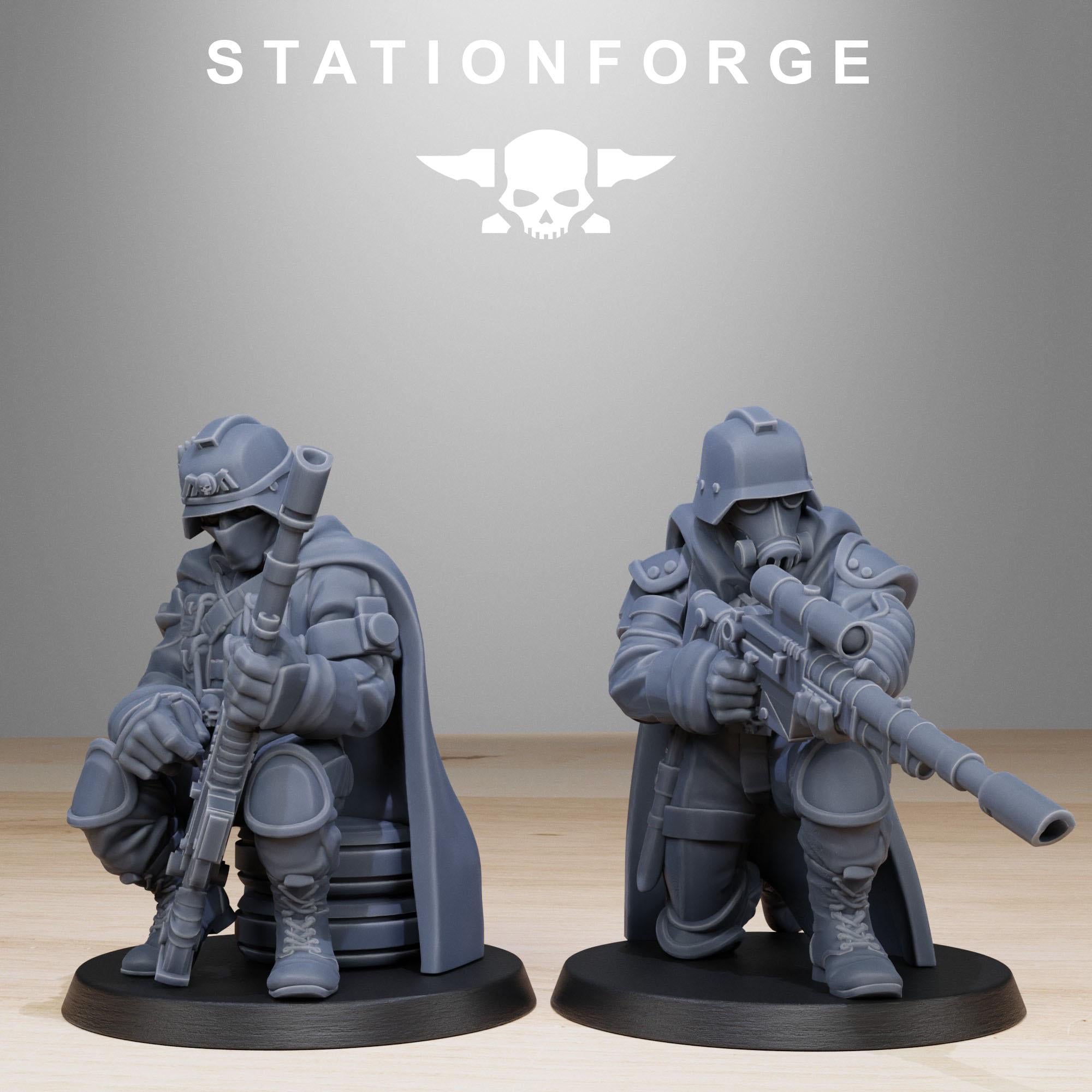 GrimGuard Snipers 10 Models - in 12k - Station Forge