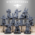 GrimGuard Frostwatch Skiers 10 Models - in 12k - Station Forge