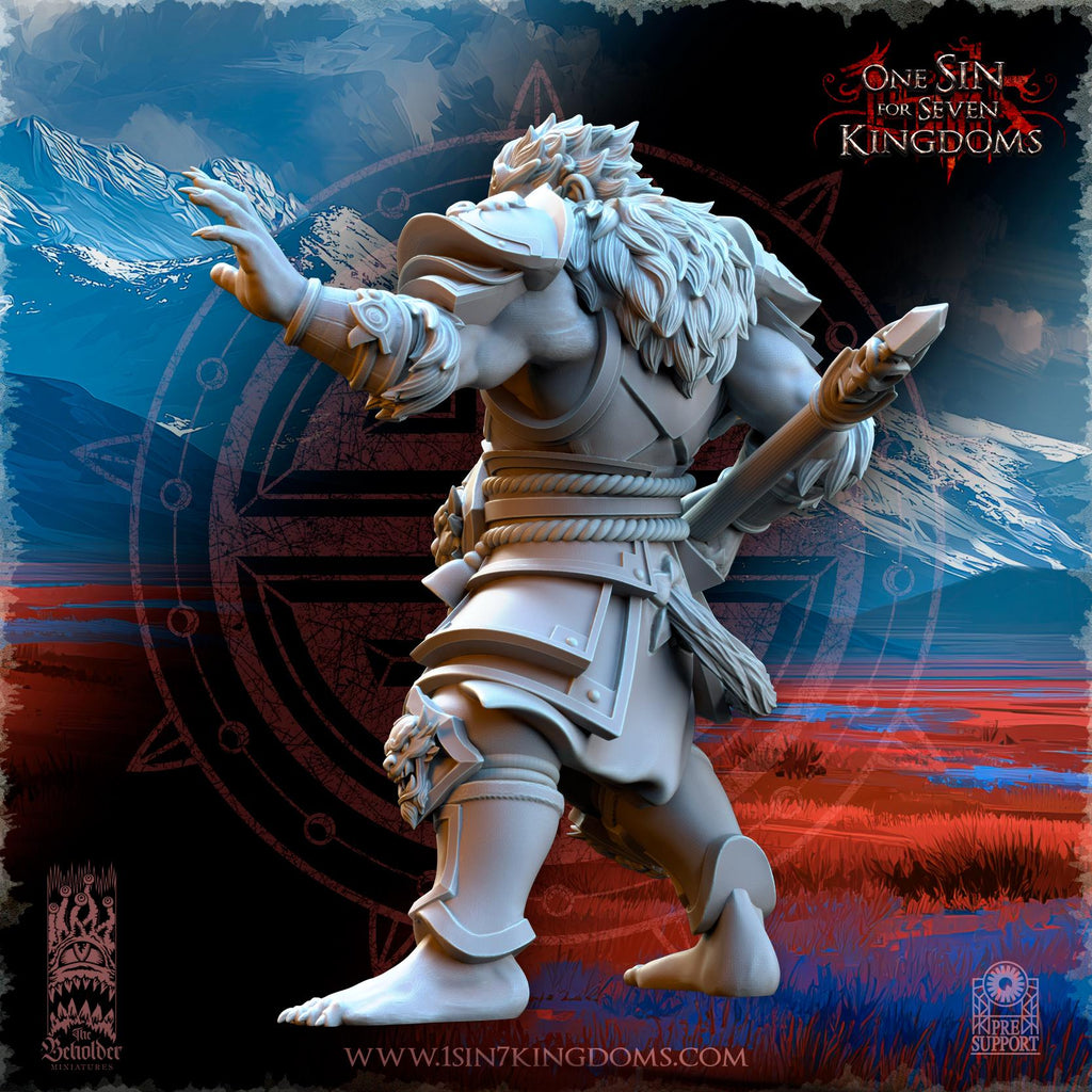 Houwang, the Monkey King in 12k by The Beholder Miniatures
