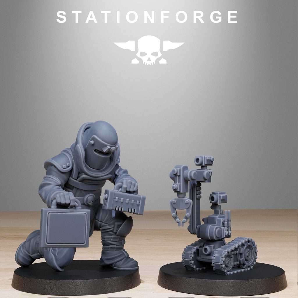 GrimGuard Bomb Squad 10 Models - in 12k - Station Forge