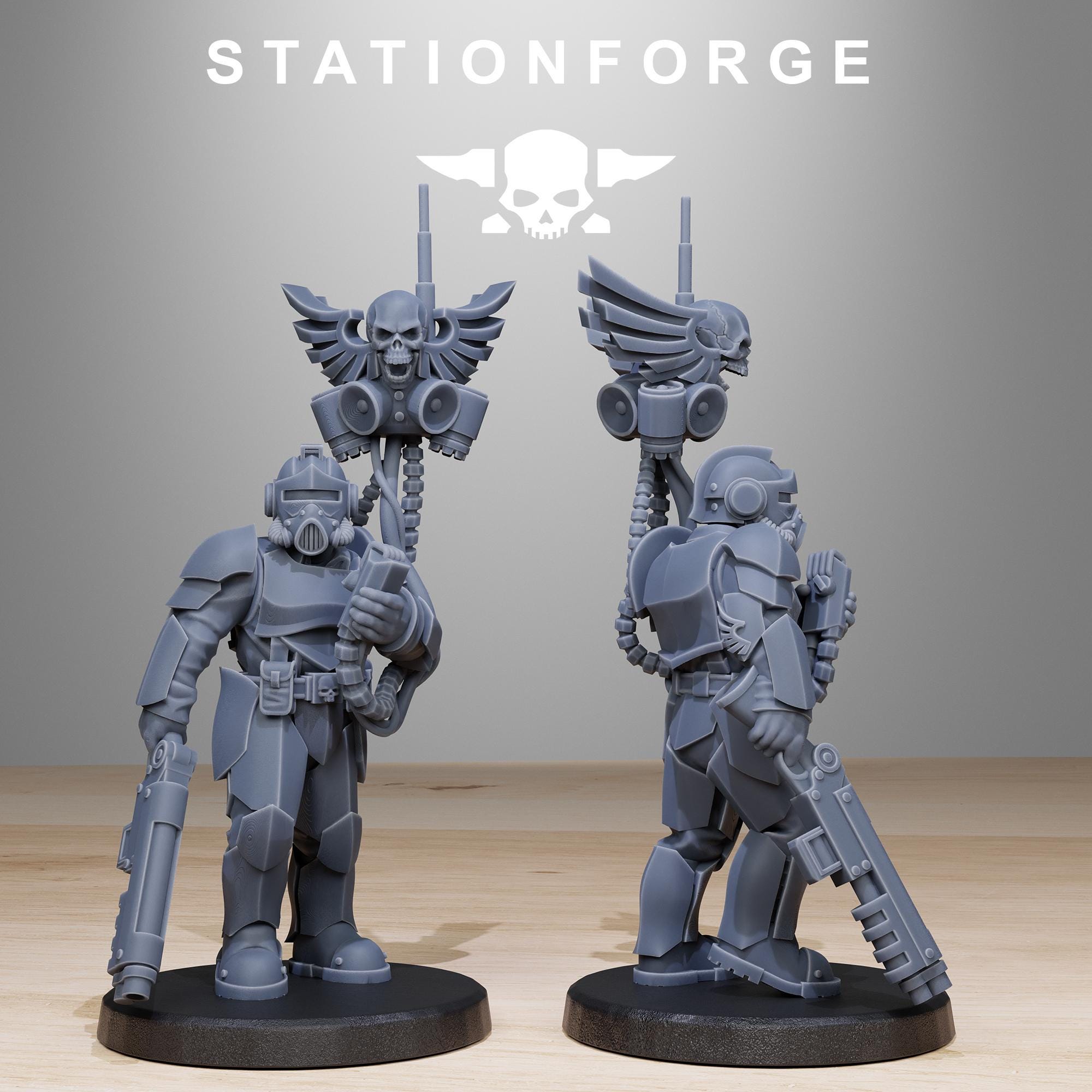 GrimGuard Enforcers 11 Models - in 12k - Station Forge