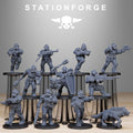 GrimGuard Enforcers 11 Models - in 12k - Station Forge