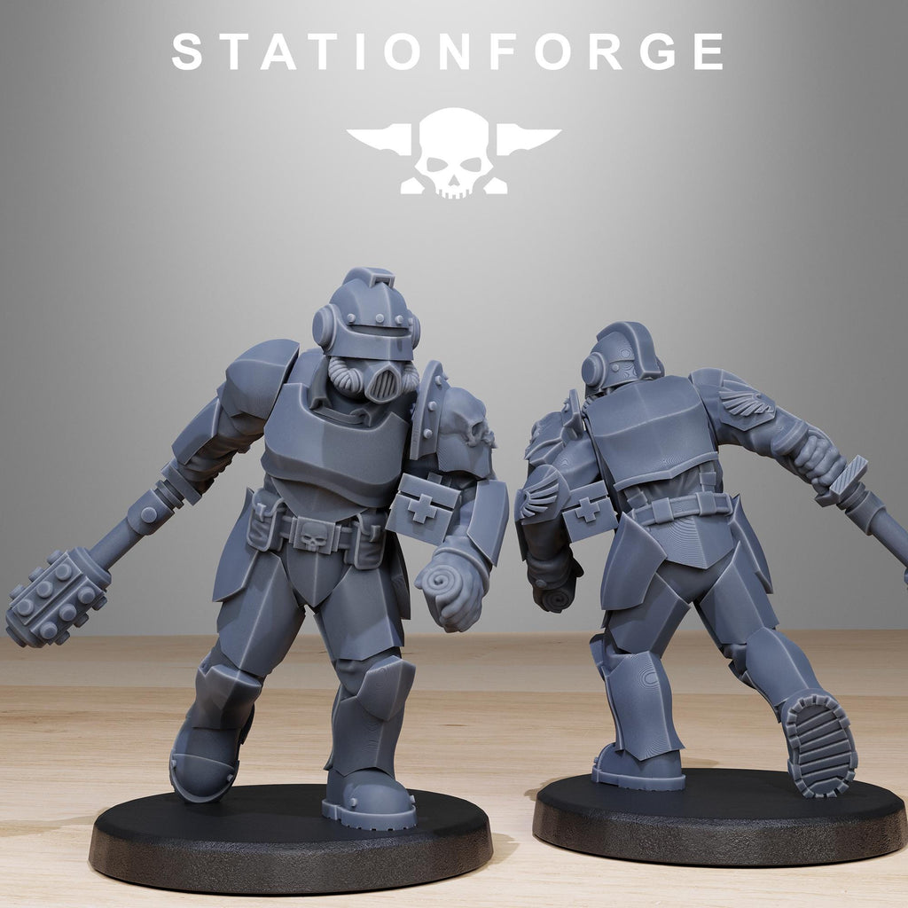 GrimGuard Enforcers 11 Models - in 12k - Station Forge