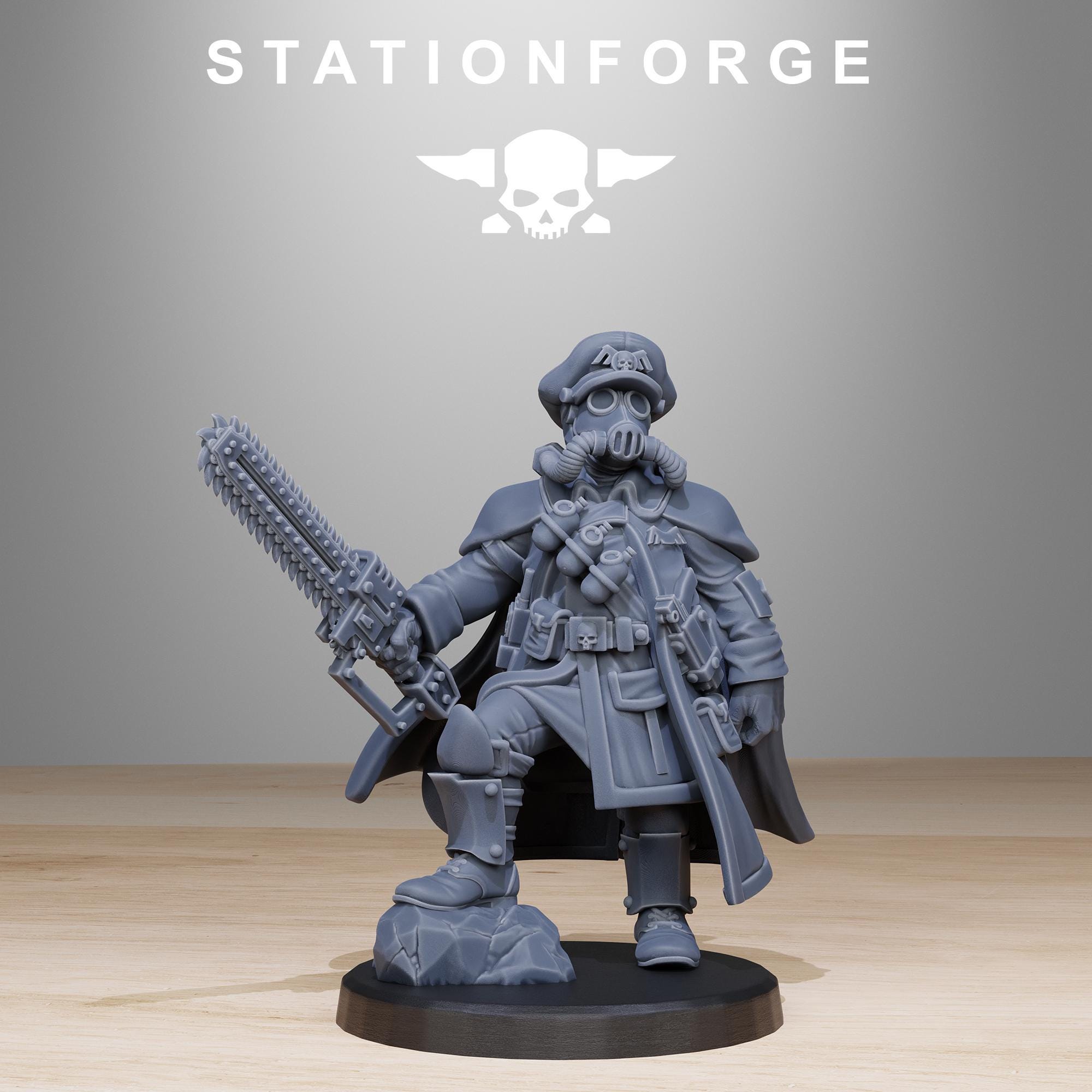 GrimGuard Frostwatch Officer - in 12k - - by Station Forge