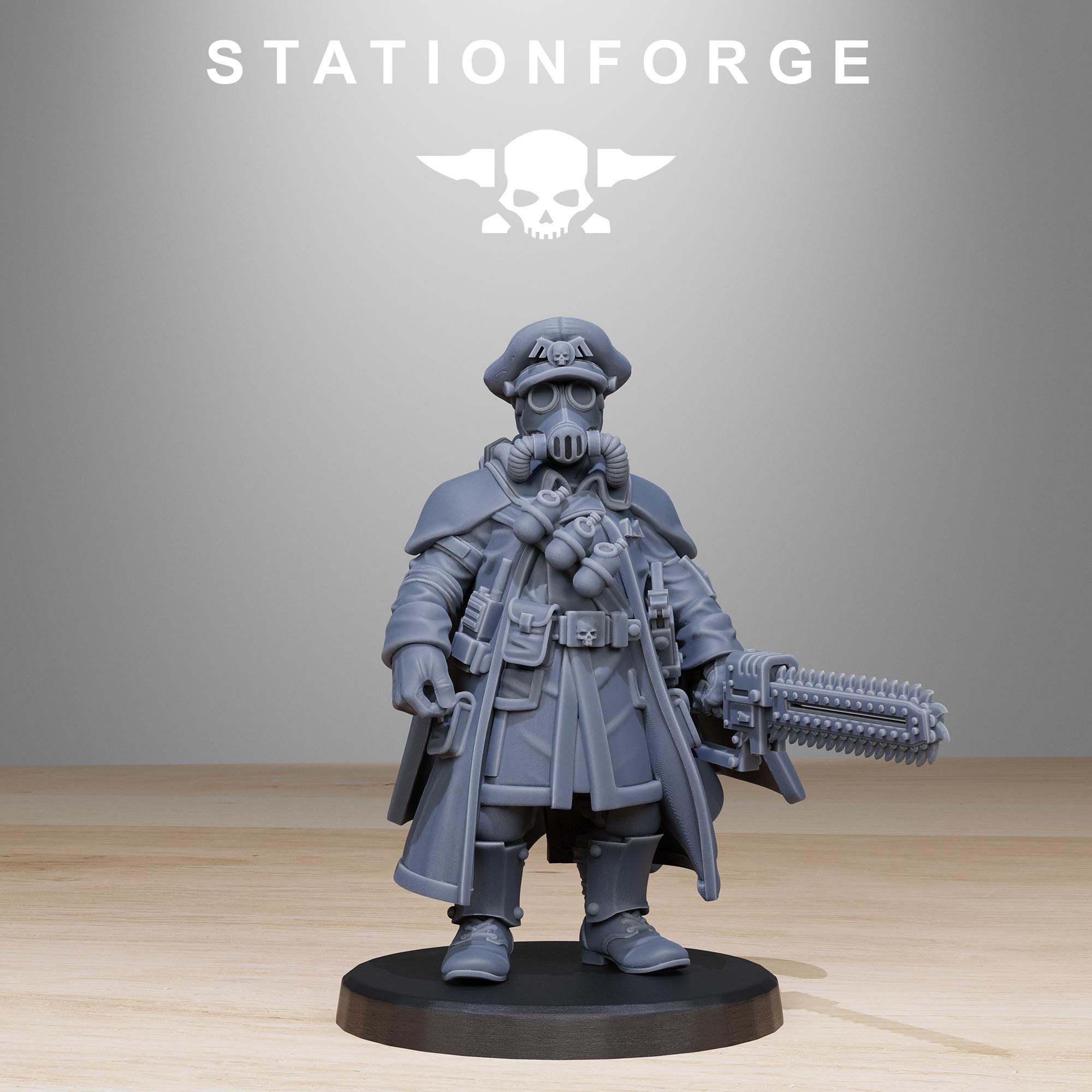 GrimGuard Frostwatch Officer - in 12k - - by Station Forge