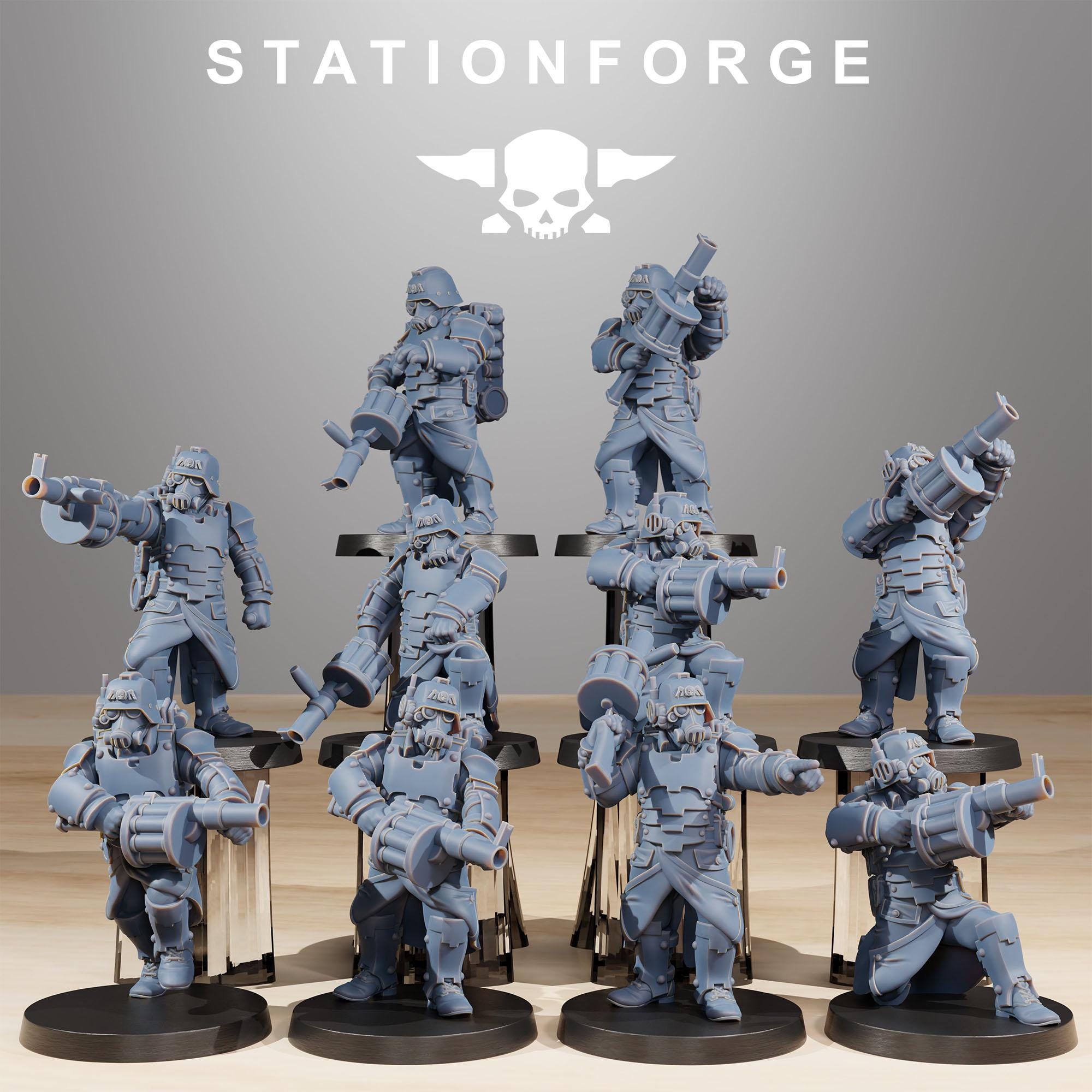 GrimGuard Tinkers 2.0 10 Models - in 12k - Station Forge