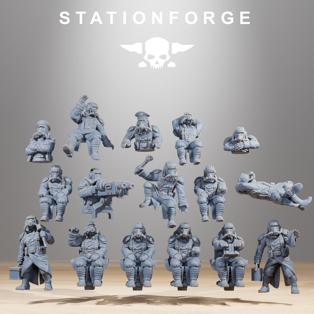 GrimGuard Monolith Builder Kit - in 12k -  by Station Forge