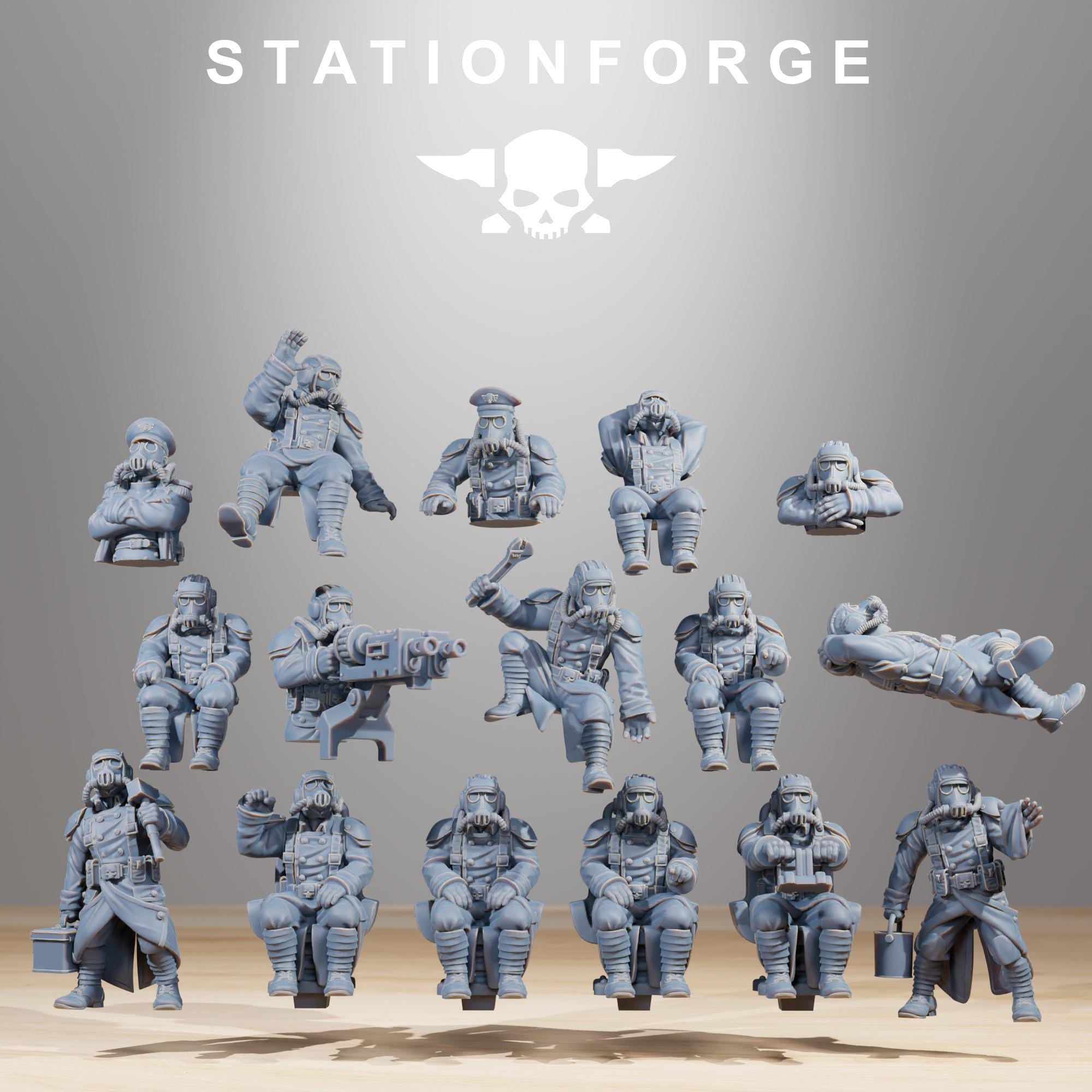 GrimGuard Monolith Builder Kit - in 12k -  by Station Forge
