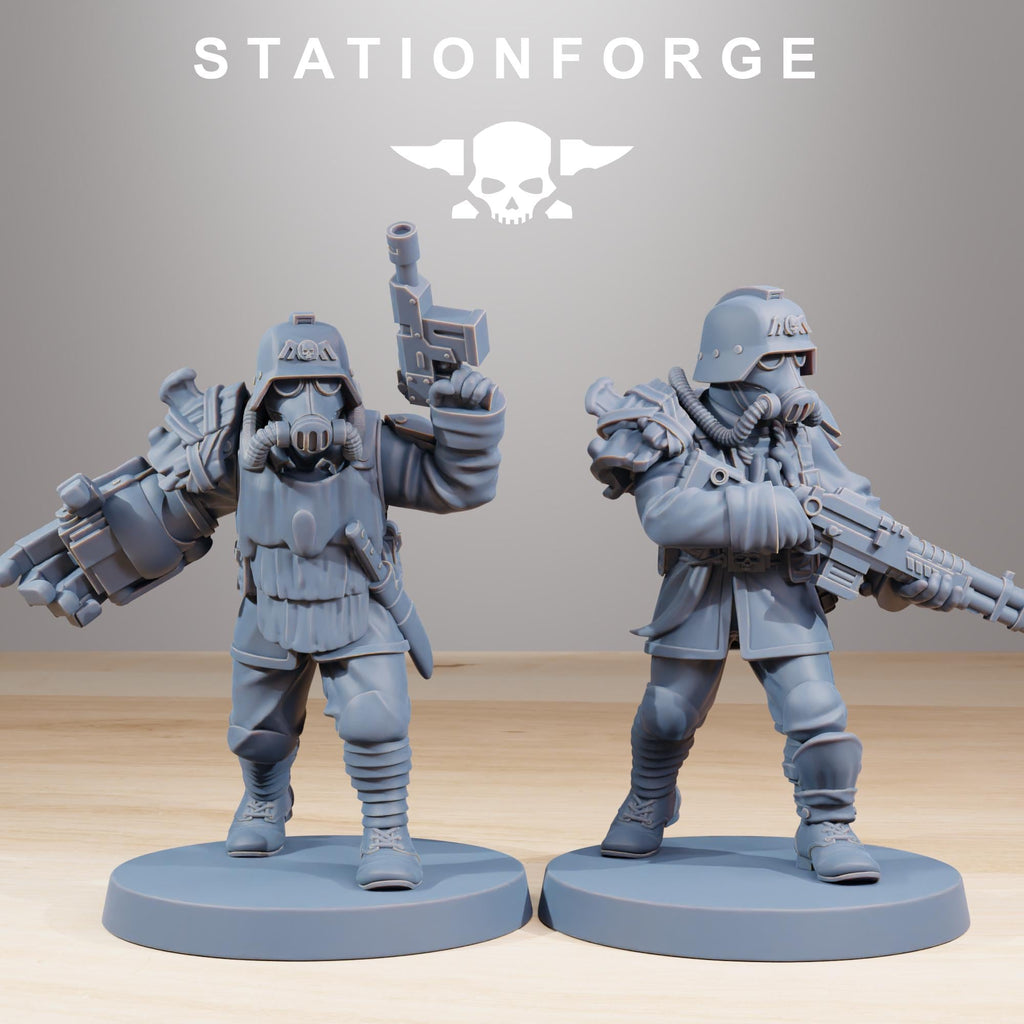 GrimGuard Xenarid Hunters 10 Models - in 12k - Station Forge