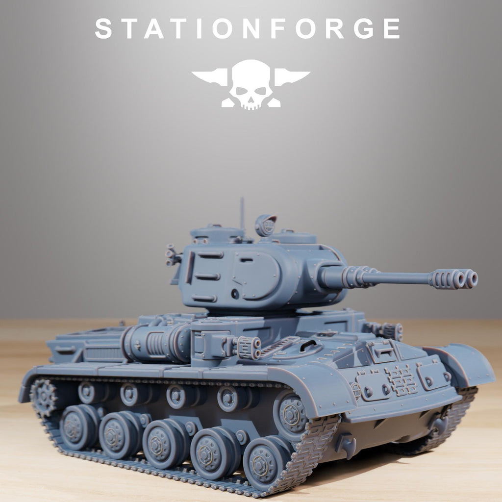 GrimGuard Heavy Battle Tank - in 12k -  by Station Forge