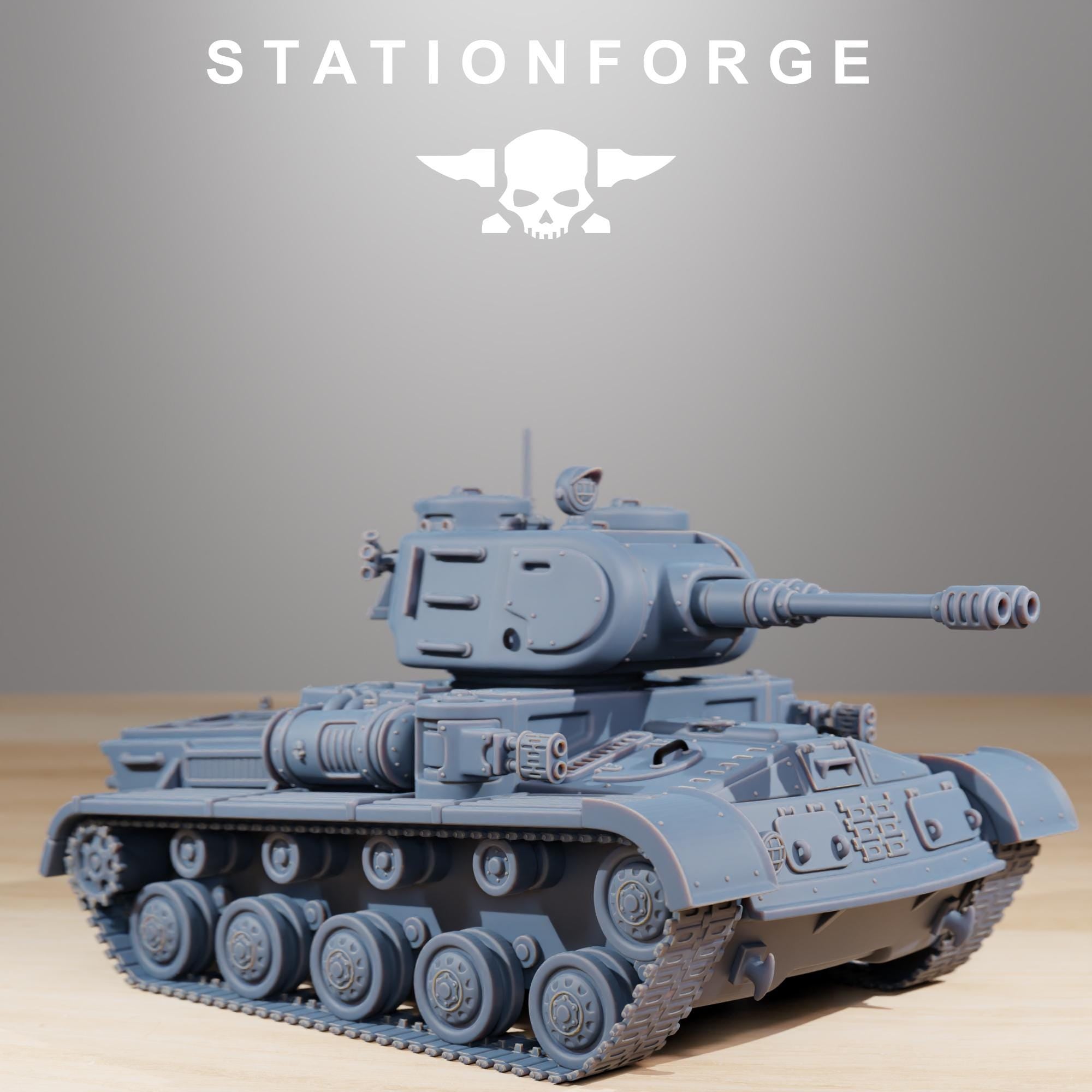 GrimGuard Heavy Battle Tank - in 12k -  by Station Forge