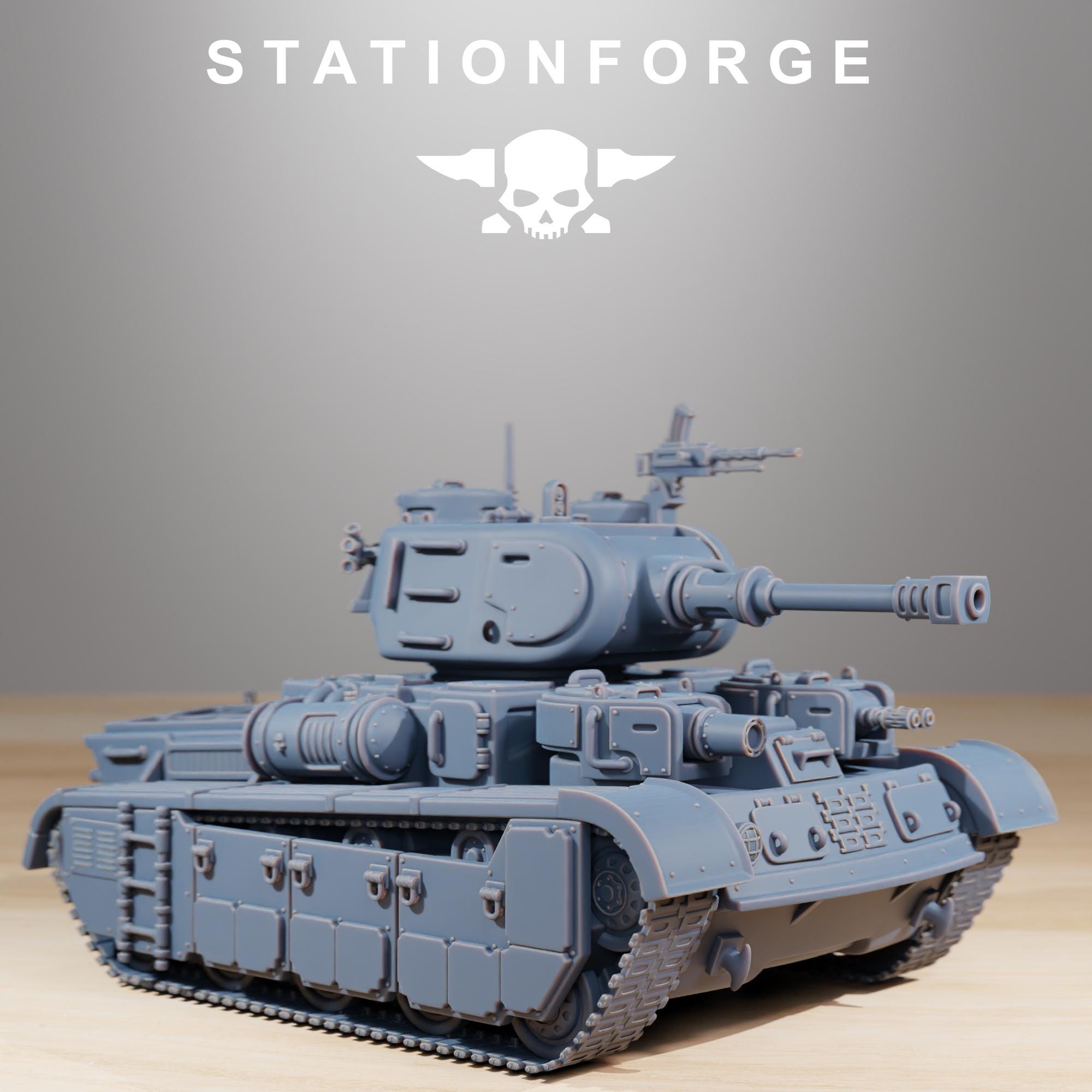 GrimGuard Heavy Battle Tank - in 12k -  by Station Forge