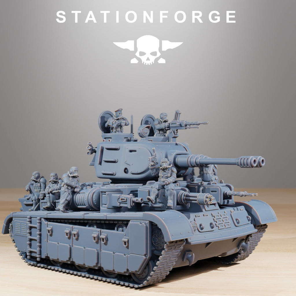 GrimGuard Heavy Battle Tank - in 12k -  by Station Forge