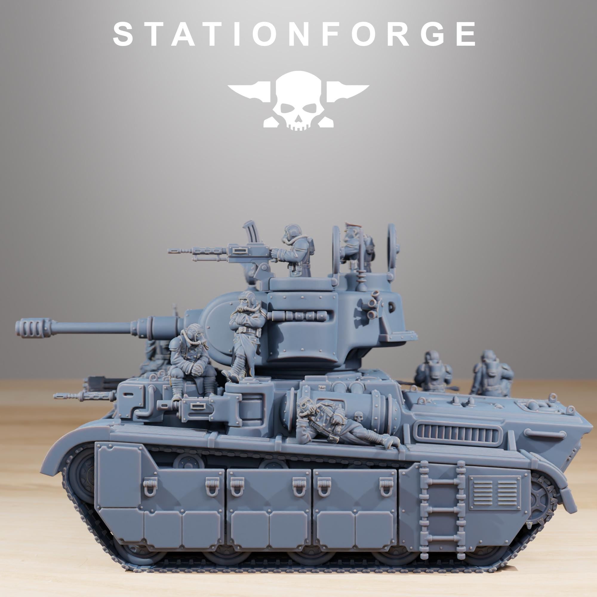 GrimGuard Heavy Battle Tank - in 12k -  by Station Forge