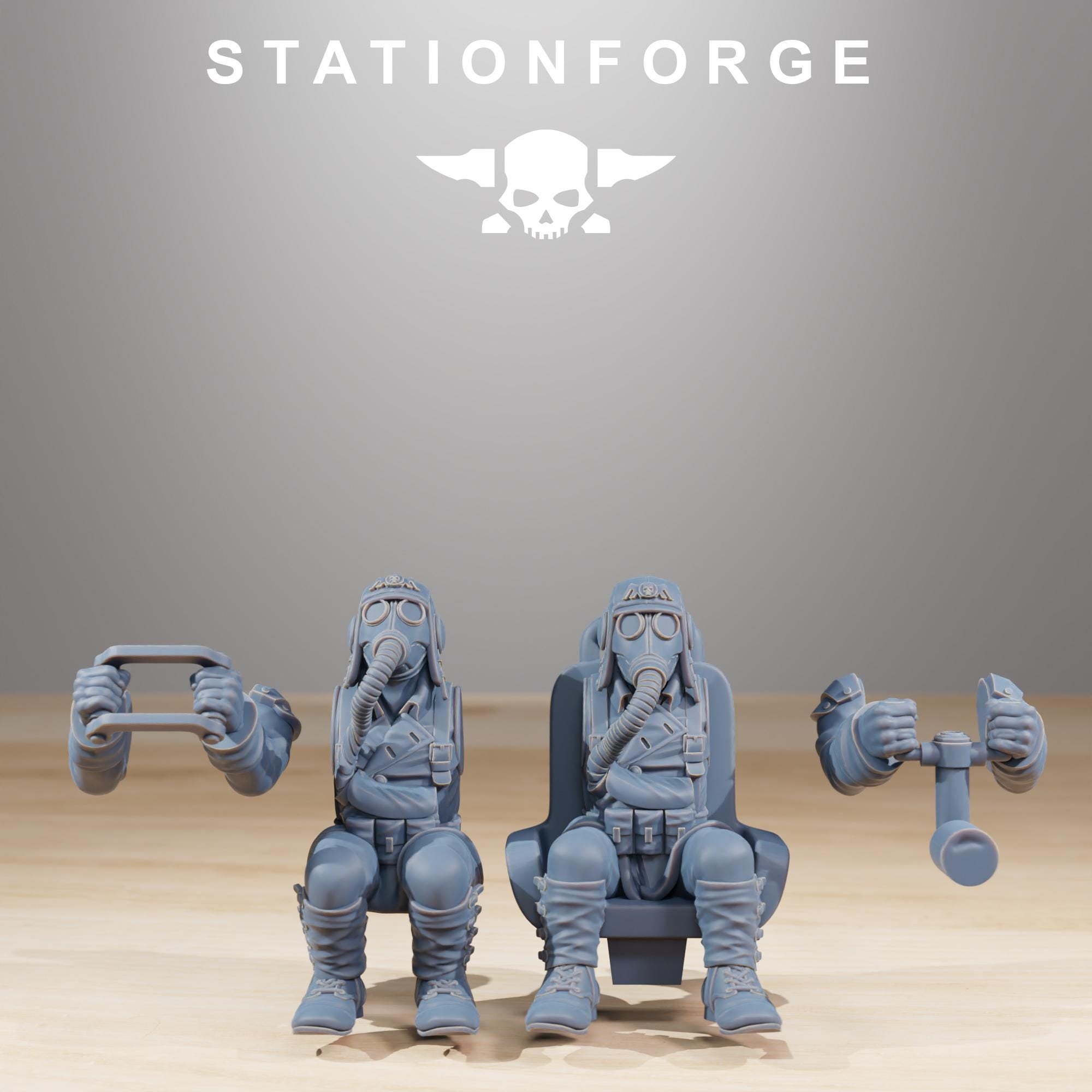 GrimGuard SF-14A Biplane - in 12k -  by Station Forge
