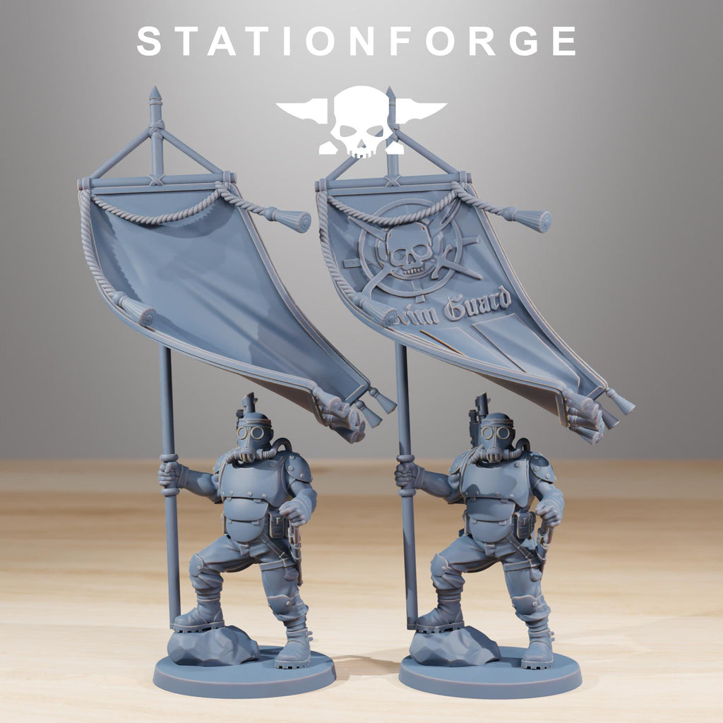 GrimGuard Hunters 10 Models - in 12k - Station Forge