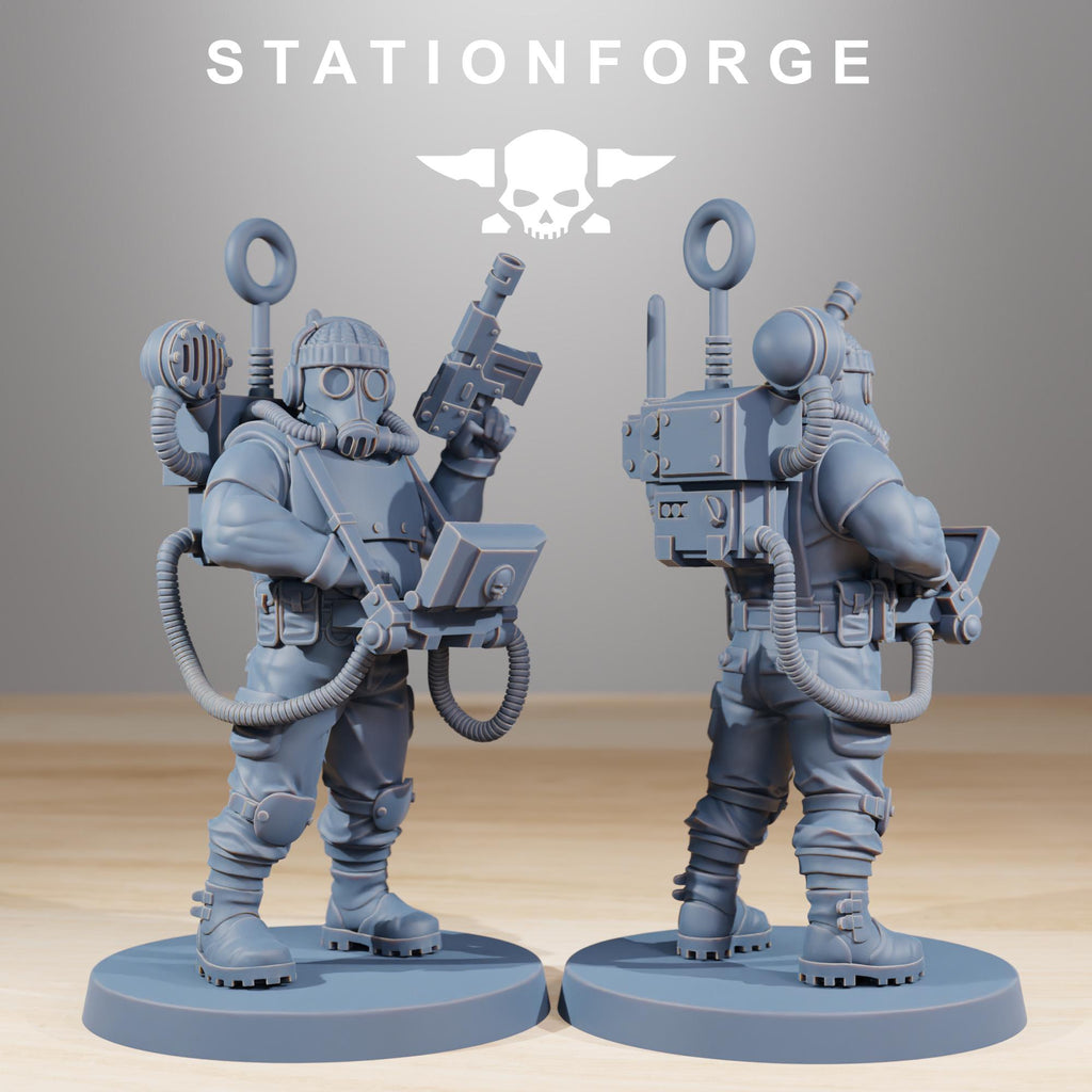 GrimGuard Hunters 10 Models - in 12k - Station Forge