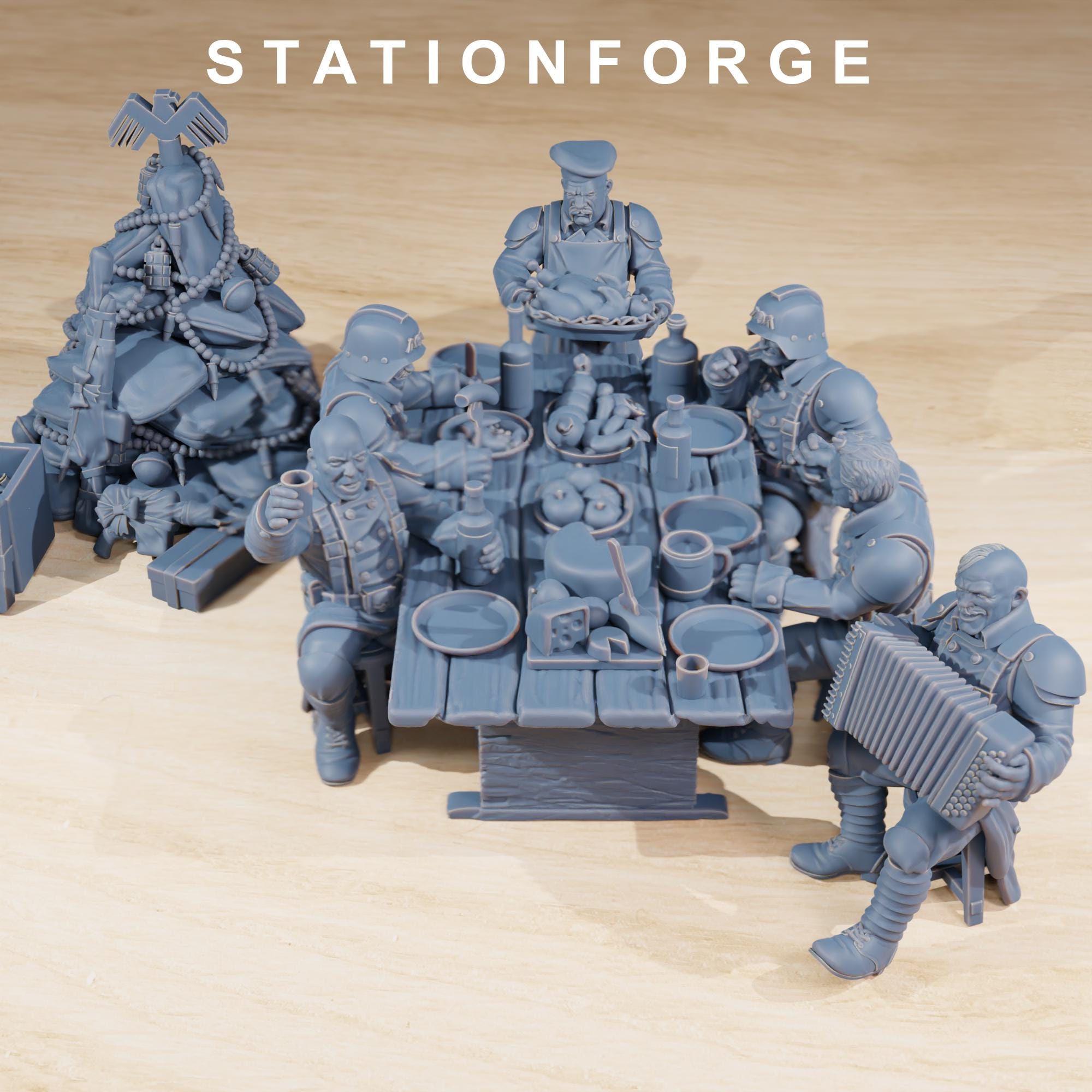 GrimGuard Holiday Feast - in 12k - Station Forge