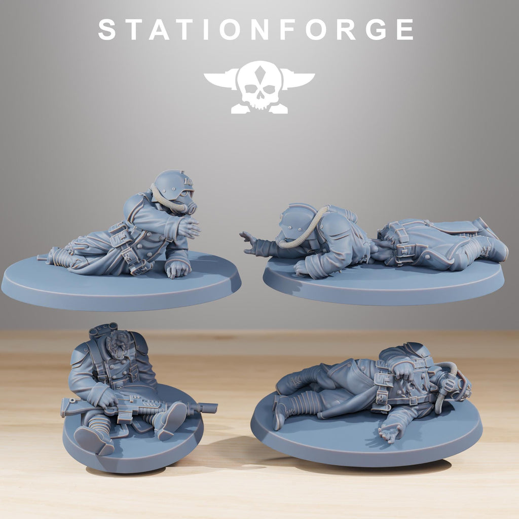 GrimGuard The Fallen  16 Models - in 12k - by Station Forge