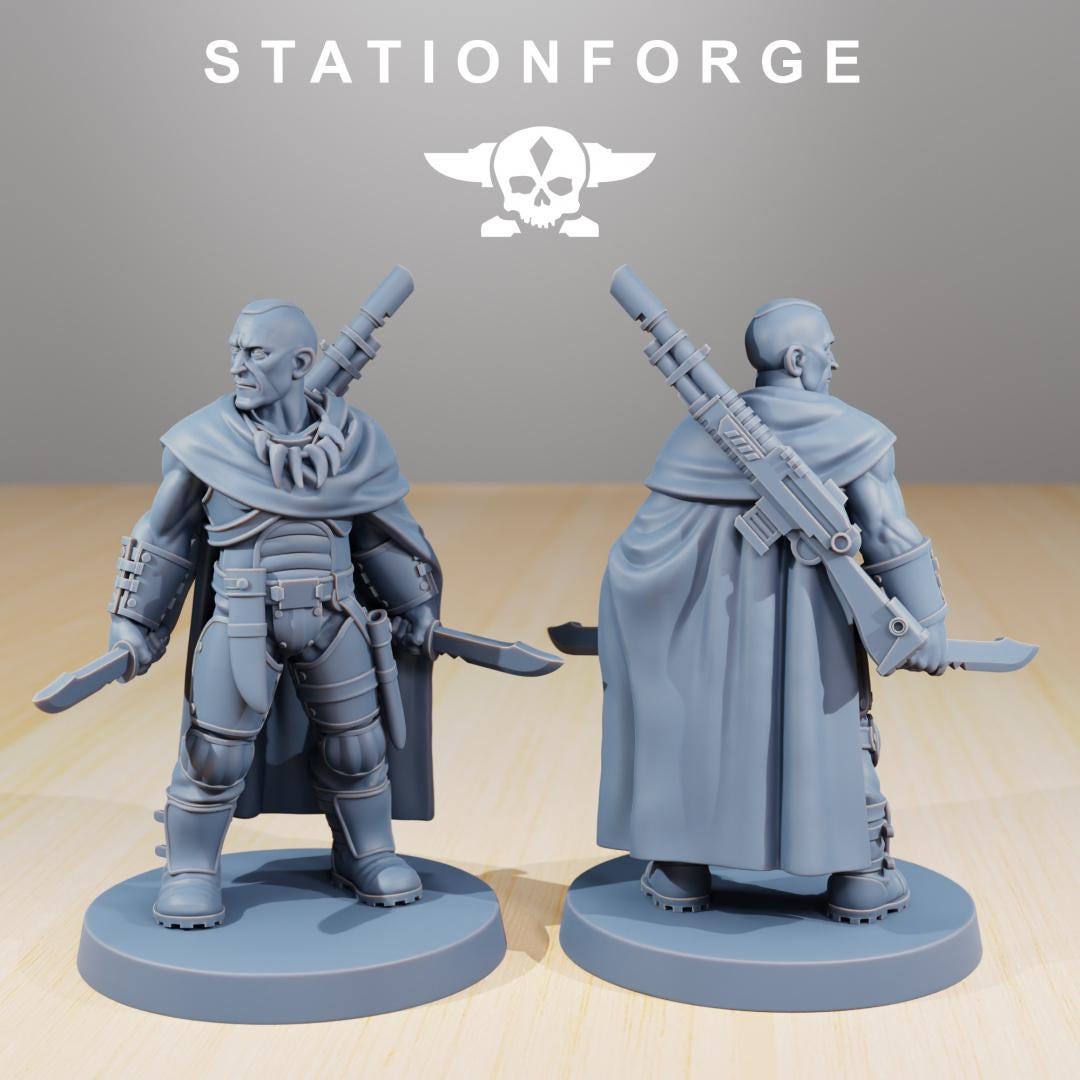 Vaskar Orkaz Hunters 6 Models - in 12k - by Station Forge
