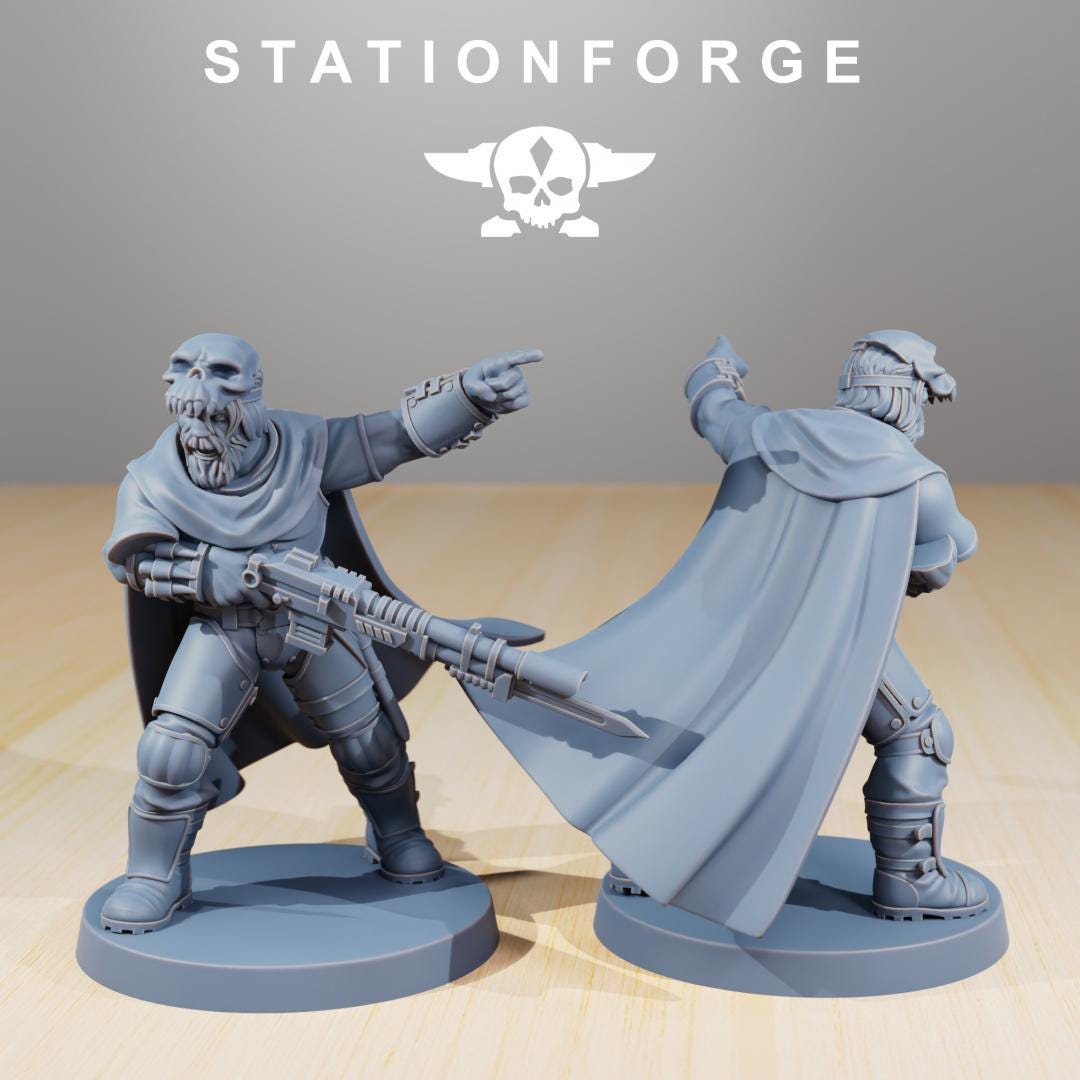 Vaskar Orkaz Hunters 6 Models - in 12k - by Station Forge