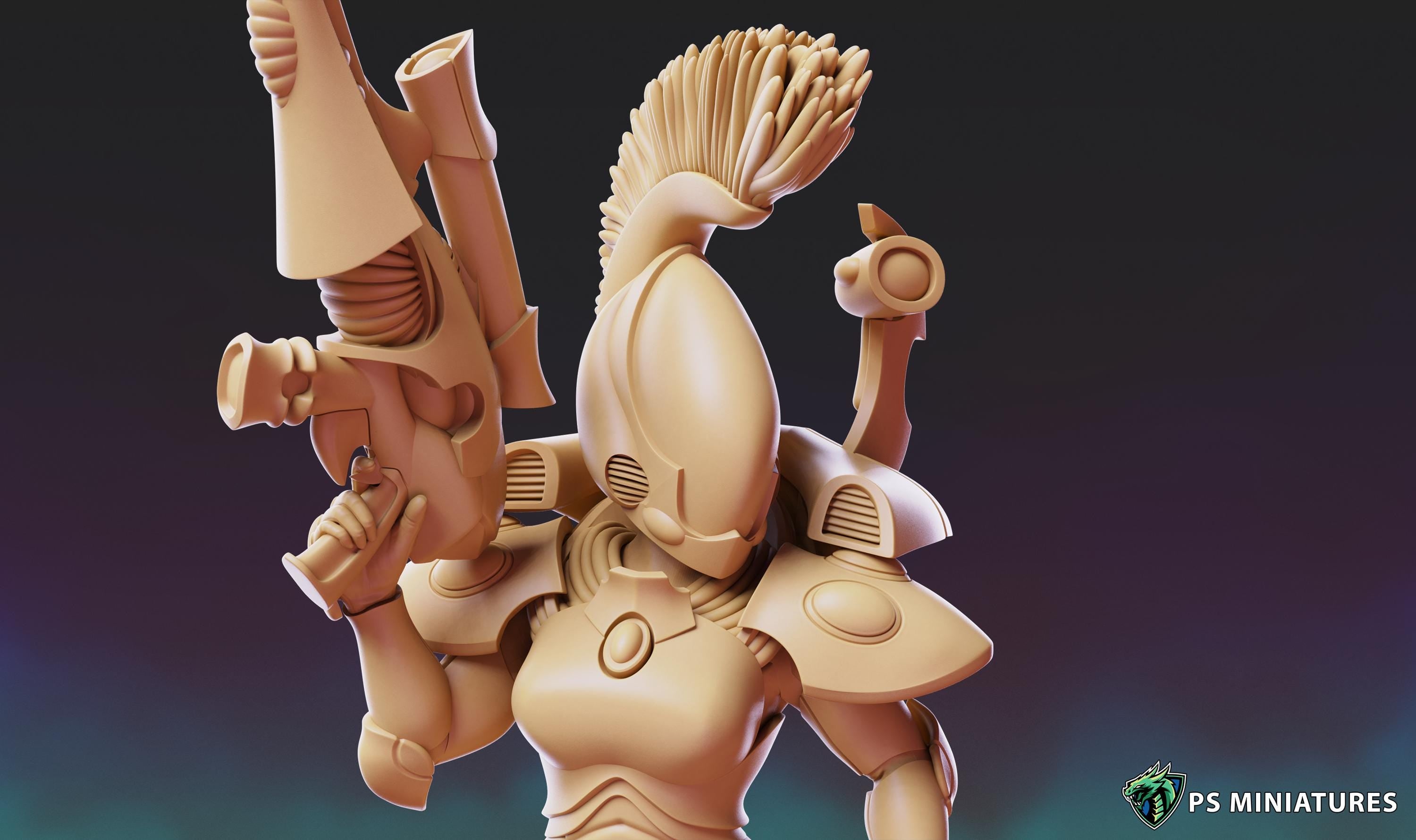 Space Elf Vanquishers - 12k Resolution - PSMinis