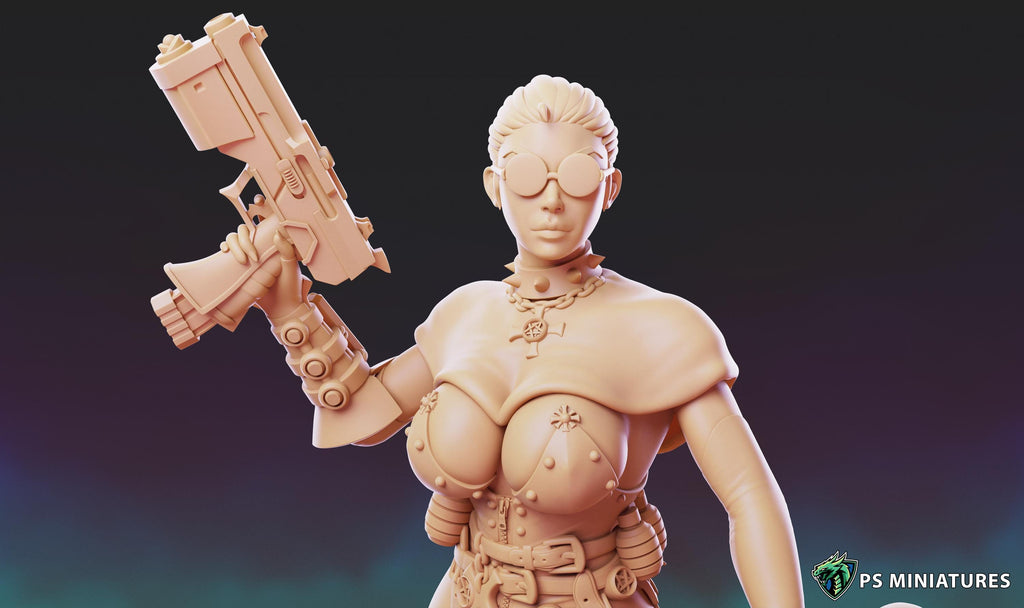 Cyberpunk Nuns - 5 Models - PSMinis 2 Variants