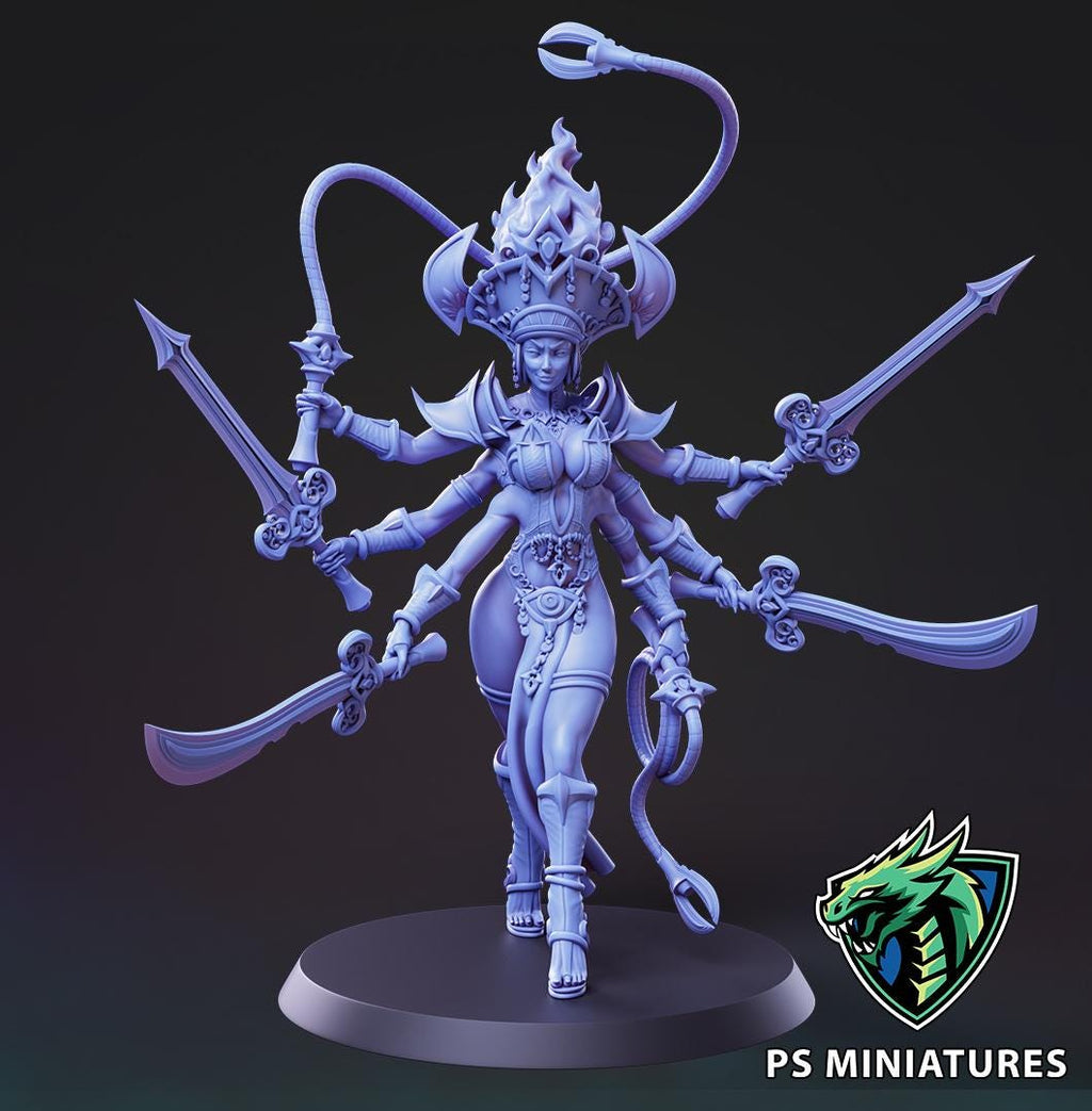DarkLegion Pain Demon #1 - 2 Sizes - 12k Resolution - PSMinis