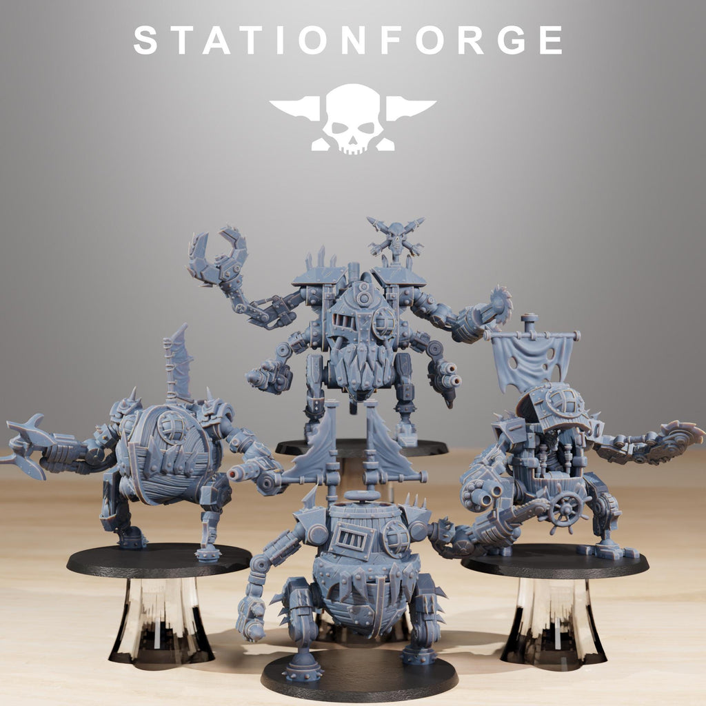 Gobs Pirate Bots - in 12k - by station Forge