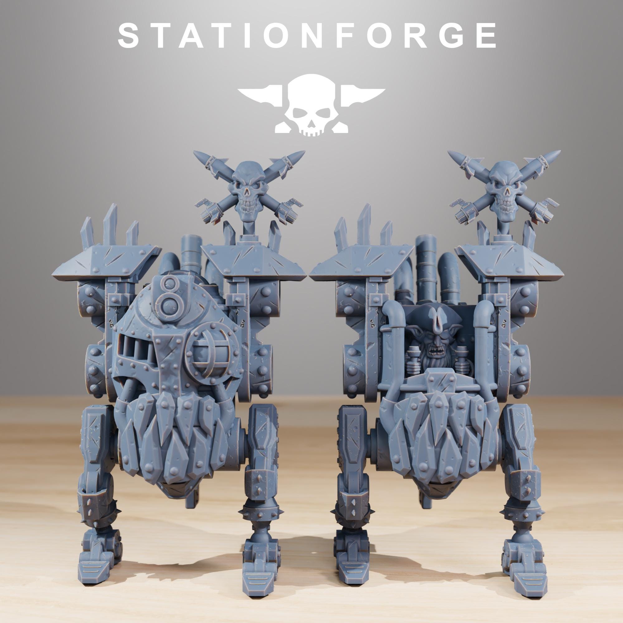 Gobs Pirate Bots - in 12k - by station Forge
