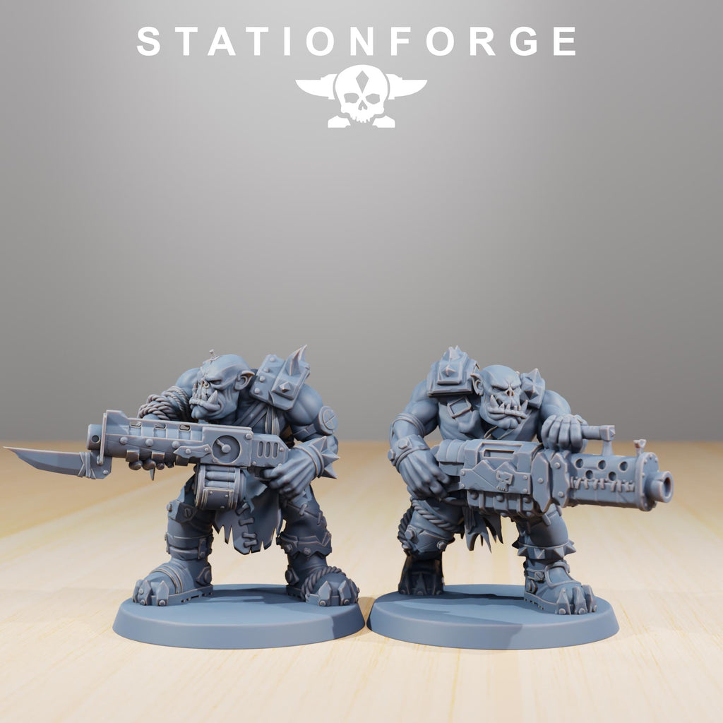 Orkaz Strappaz 10 Models - in 12k - by Station Forge